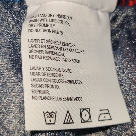 Speedo red white blue board volley shorts - Picture 16 of 16